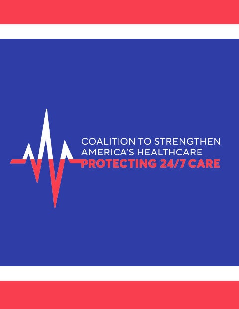 Coalition to Strenghthen America's Health Care logo illustration