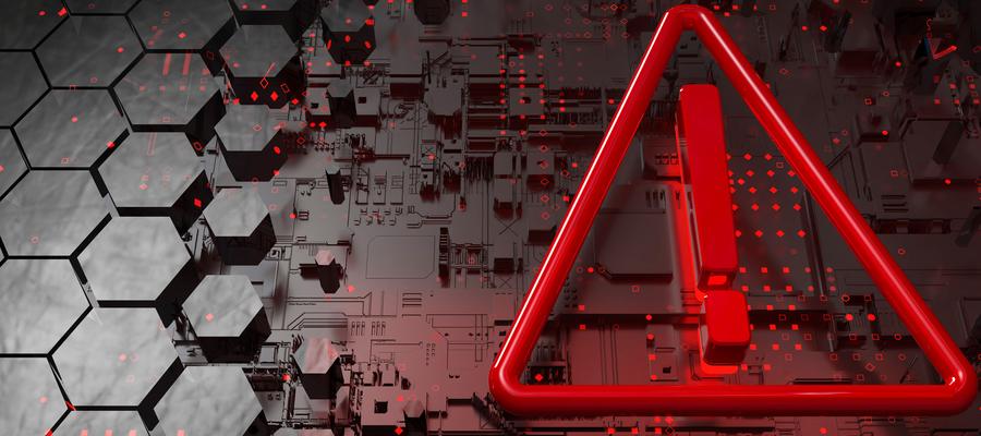 red triangle